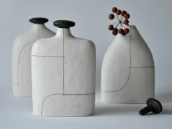 ORYOKI Japanische Vasen*Japanische Vase Shiro series san