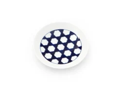 ORYOKI Japanisches Porzellan*Japanischer Teller Mamezara, Yukiwa, Ø 10,8 cm