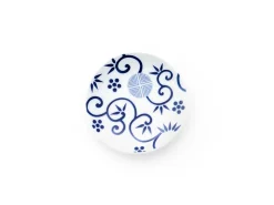 ORYOKI Japanisches Porzellan*Japanischer Teller Mamezara, Shou chiku bai, Ø 10,8 cm