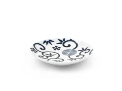 ORYOKI Japanisches Porzellan*Japanischer Teller Mamezara, Shou chiku bai, Ø 10,8 cm