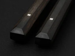 ORYOKI Essstäbchen|Oryoki*Japanisches Besteck-Set Yokina asa, Ebenholz