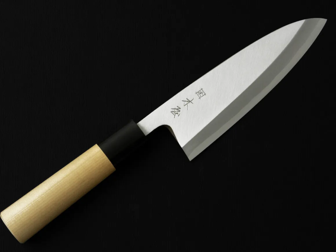 ORYOKI Deba Messer*Japanisches Messer Deba Kiya Izutsuki 165, Single Edge