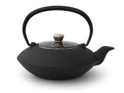 ORYOKI Japanische Teekannen|Teekanne Gusseisen*Japanisches Teeservice Setsugekka, 3-teilig
