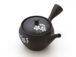 ORYOKI Japanische Teekannen|Teegeschirr*Japanisches Teeservice 6-teilig, Kyusu Tokoname Sakura