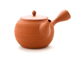 ORYOKI Japanische Teekannen|Teegeschirr*Japanisches Teeservice, 6-teilig, Kyusu Tokoname Tobikanna Shu