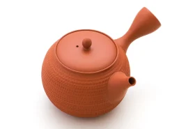 ORYOKI Japanische Teekannen|Teegeschirr*Japanisches Teeservice, 6-teilig, Kyusu Tokoname Tobikanna Shu