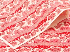 ORYOKI Japanpapier*Japanpapier Chiyogami, Blütenwolken rot/rosa