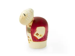 ORYOKI Kokeshi*Kokeshi: Holzfigur Enmanchoju (Paar)