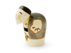 ORYOKI Kokeshi*Kokeshi: Holzfigur Enmanchoju (Paar)