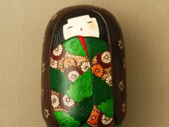 ORYOKI Kokeshi*Kokeshi: Holzfigur Fuei
