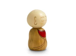 ORYOKI Kokeshi*Kokeshi: Holzfigur Mönch