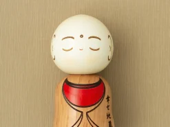 ORYOKI Kokeshi*Kokeshi: Holzfigur Mönch
