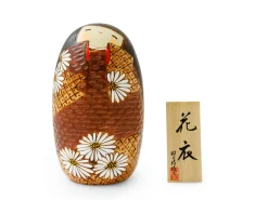ORYOKI Kokeshi*Kokeshi: Holzpuppe Hanakoromo