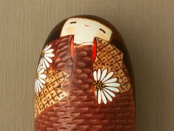 ORYOKI Kokeshi*Kokeshi: Holzpuppe Hanakoromo