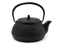 ORYOKI Tetsubin Gusseisen Wasserkessel|Japanische Teekannen*Kombi-Modell Wasserkessel und Teekanne ARARE 0,6 Liter (IH)