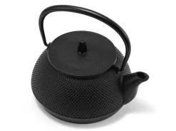 ORYOKI Tetsubin Gusseisen Wasserkessel|Japanische Teekannen*Kombi-Modell Wasserkessel und Teekanne ARARE 0,6 Liter (IH)