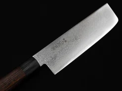 ORYOKI Nakiri Messer|Damastmesser*KYUSAKICHI ZA Damascus Nakiri 165, 69 Lagen