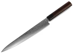 ORYOKI Sashimi Messer|Damastmesser*KYUSAKICHI ZA Damascus Sujihiki 240, 69 Lagen