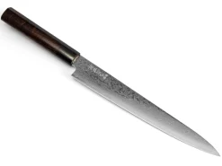 ORYOKI Sashimi Messer|Damastmesser*KYUSAKICHI ZA Damascus Sujihiki 240, 69 Lagen
