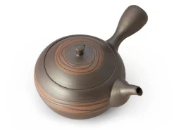 ORYOKI Japanische Teekannen|Teegeschirr*Kyusu Akebono Ryusen, Banko Yaki, 250 ml
