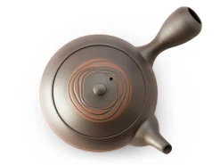 ORYOKI Japanische Teekannen|Teegeschirr*Kyusu Akebono Ryusen, Banko Yaki, 350 ml