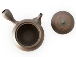 ORYOKI Japanische Teekannen|Teegeschirr*Kyusu Akebono Ryusen, Banko Yaki, 350 ml