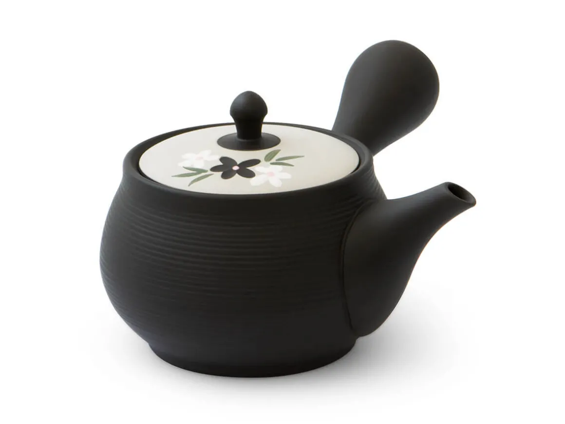ORYOKI Japanische Teekannen|Teegeschirr*Kyusu Fukuro Futahana, japanische Teekanne