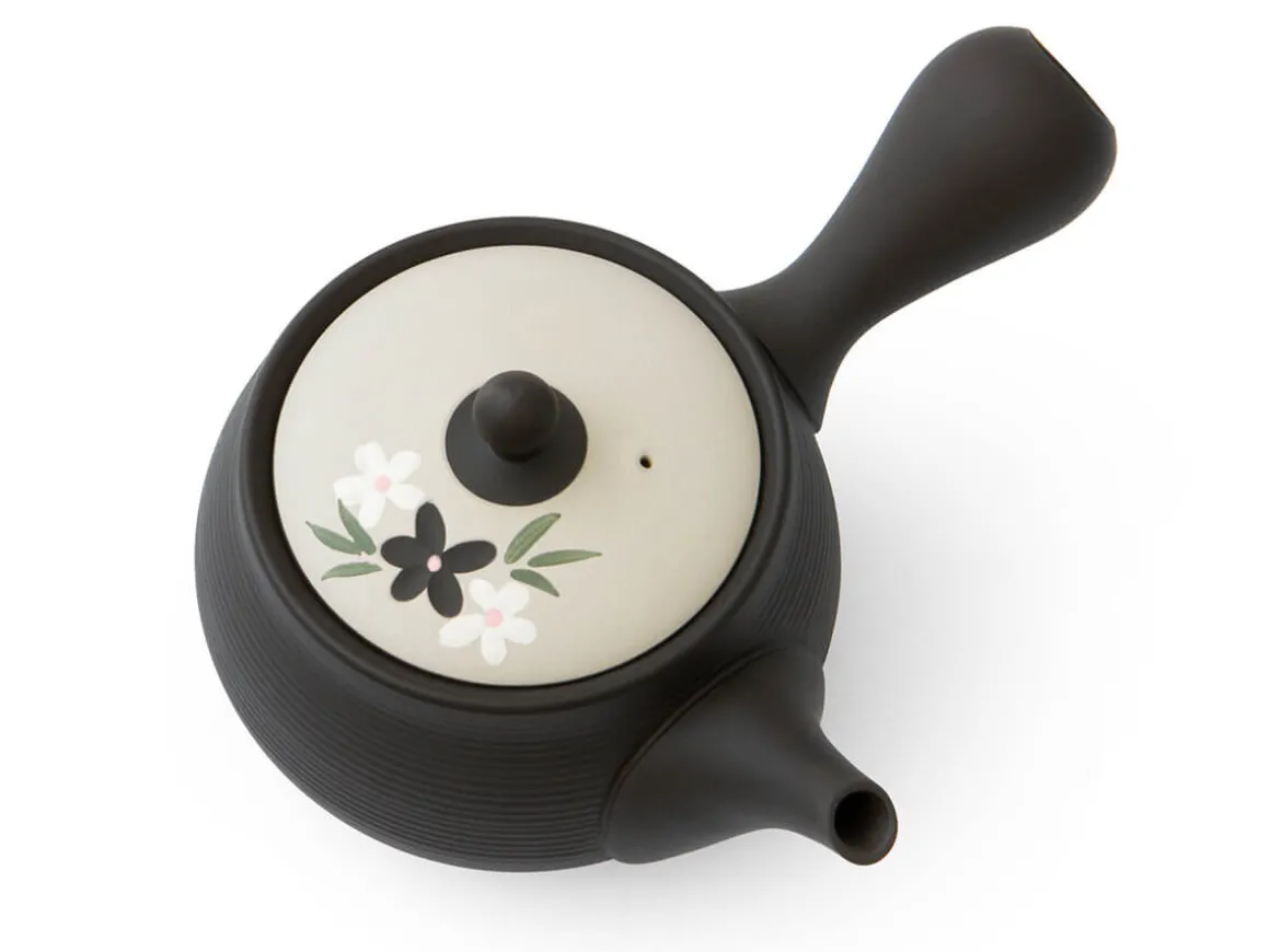 ORYOKI Japanische Teekannen|Teegeschirr*Kyusu Fukuro Futahana, japanische Teekanne