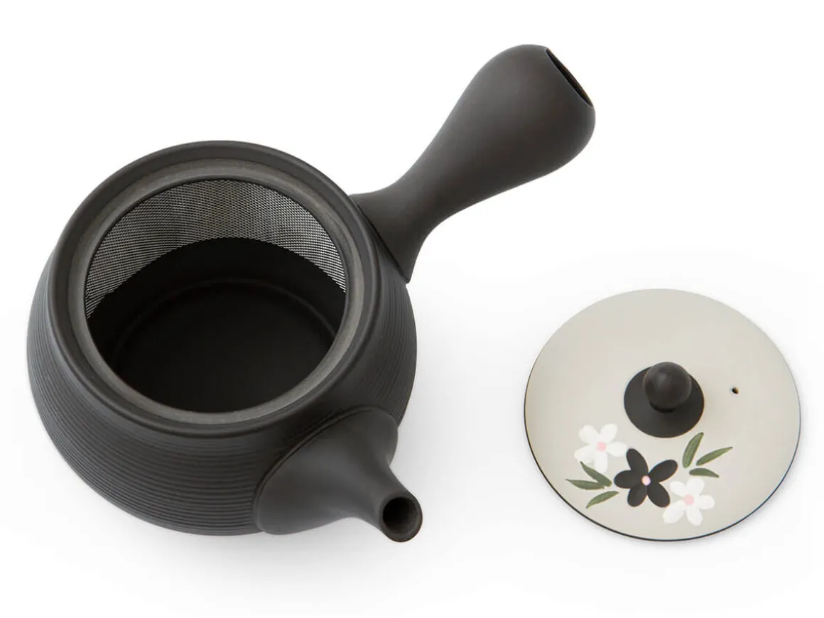ORYOKI Japanische Teekannen|Teegeschirr*Kyusu Fukuro Futahana, japanische Teekanne