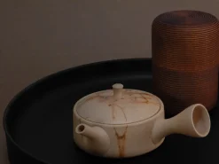ORYOKI Japanische Teekannen|Teegeschirr*Kyusu Hira Kumosu, 140ml