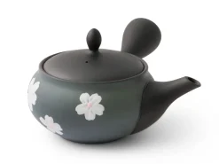ORYOKI Japanische Teekannen|Teegeschirr*Kyusu Hiranaru Sakura, japanische Teekanne