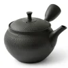 ORYOKI Japanische Teekannen|Teegeschirr*Kyusu Kuro Fukuro Biri, 360 ml, von Tatsuo Umehara