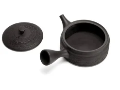 ORYOKI Japanische Teekannen|Teegeschirr*Kyusu Kuro Kittate Matsukawa, 180 ml