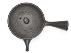 ORYOKI Japanische Teekannen|Teegeschirr*Kyusu Kuro Kittate Tobikanna, 180 ml