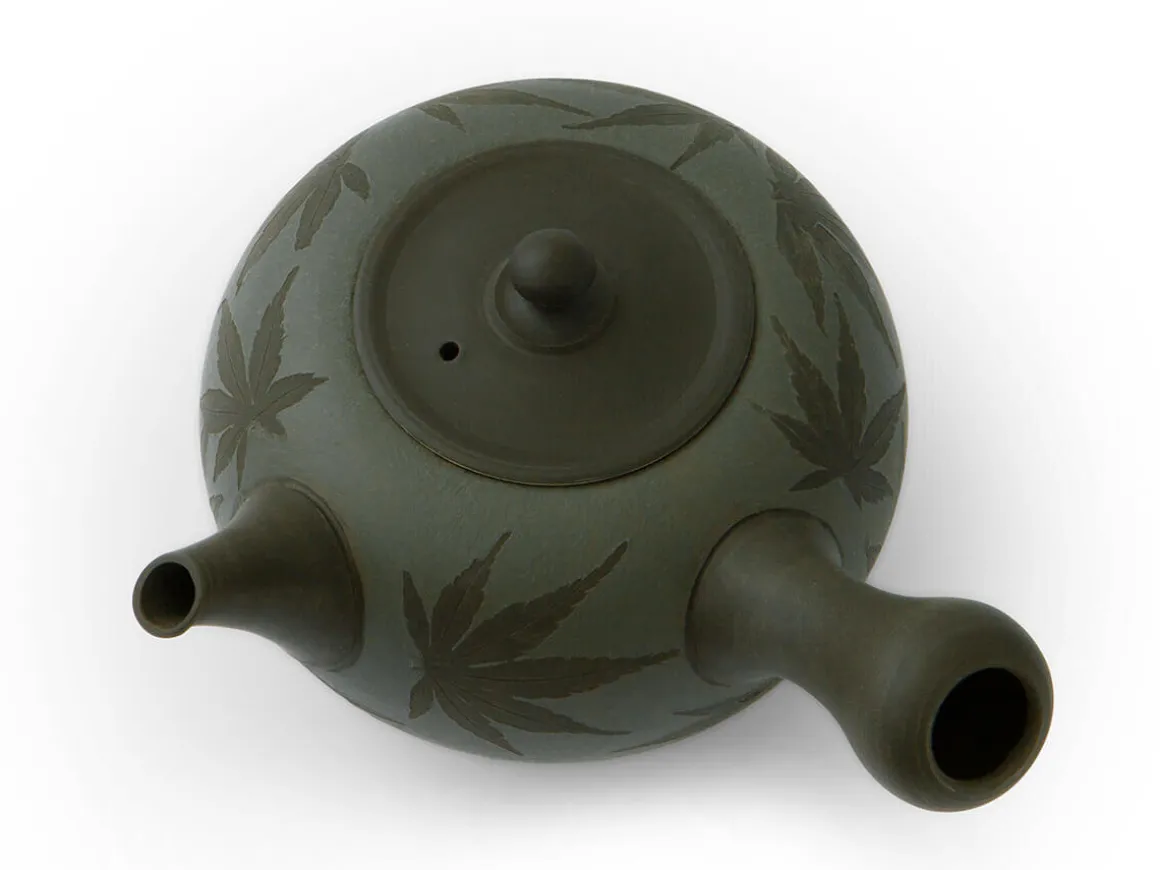 ORYOKI Japanische Teekannen|Teegeschirr*Kyusu Kuro Momiji, 270 ml, von Seiho Tsuzuki
