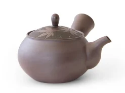 ORYOKI Japanische Teekannen|Teegeschirr*Kyusu Kuro Momiji, Banko Yaki, 350 ml