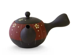 ORYOKI Japanische Teekannen|Teegeschirr*Kyusu Maru Kobana Aka, 200 ml, von Keikichi Koie