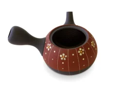 ORYOKI Japanische Teekannen|Teegeschirr*Kyusu Maru Kobana Aka, 200 ml, von Keikichi Koie