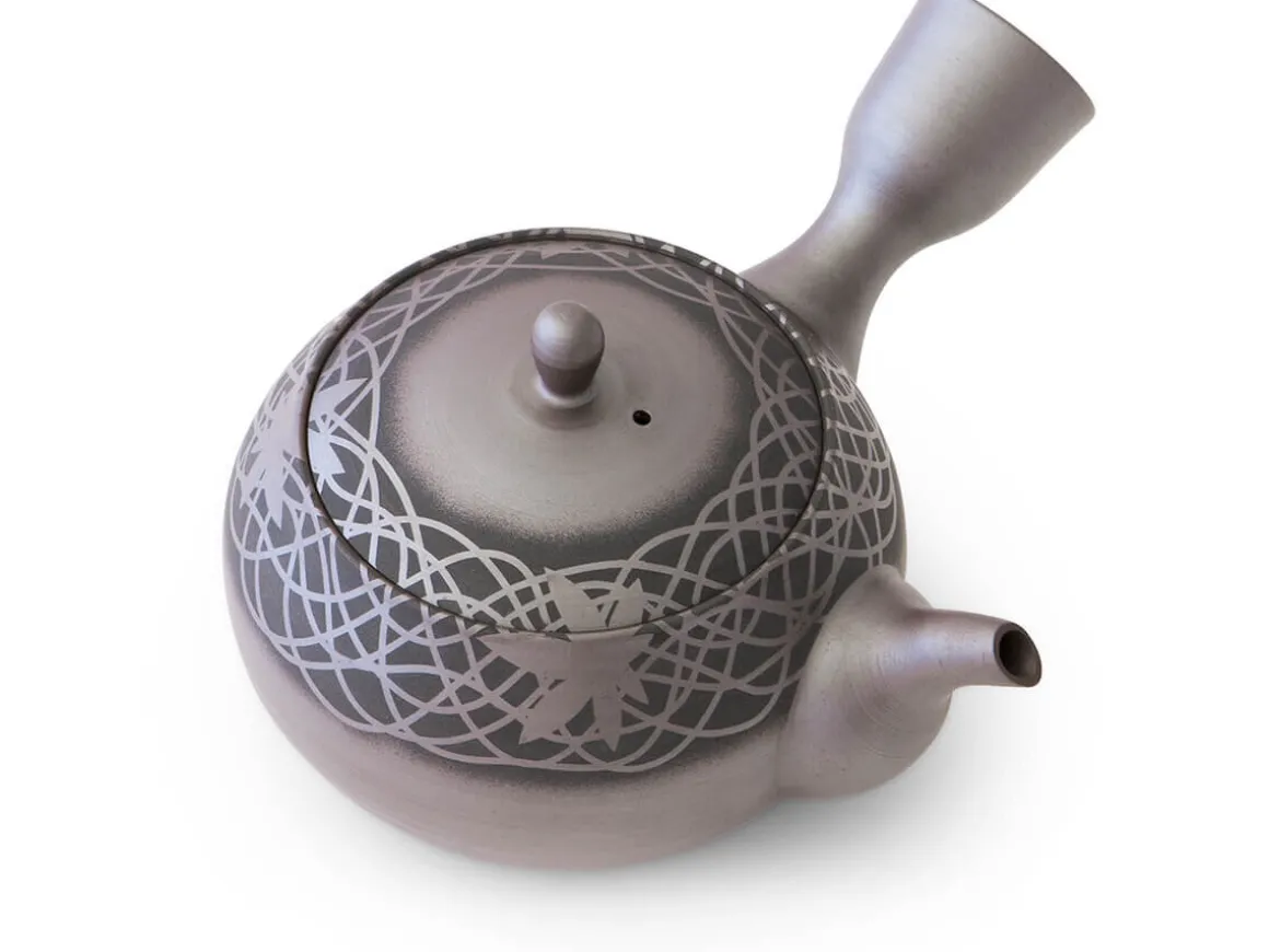 ORYOKI Japanische Teekannen|Teegeschirr*Kyusu Ryusen, Banko Yaki, 330 ml