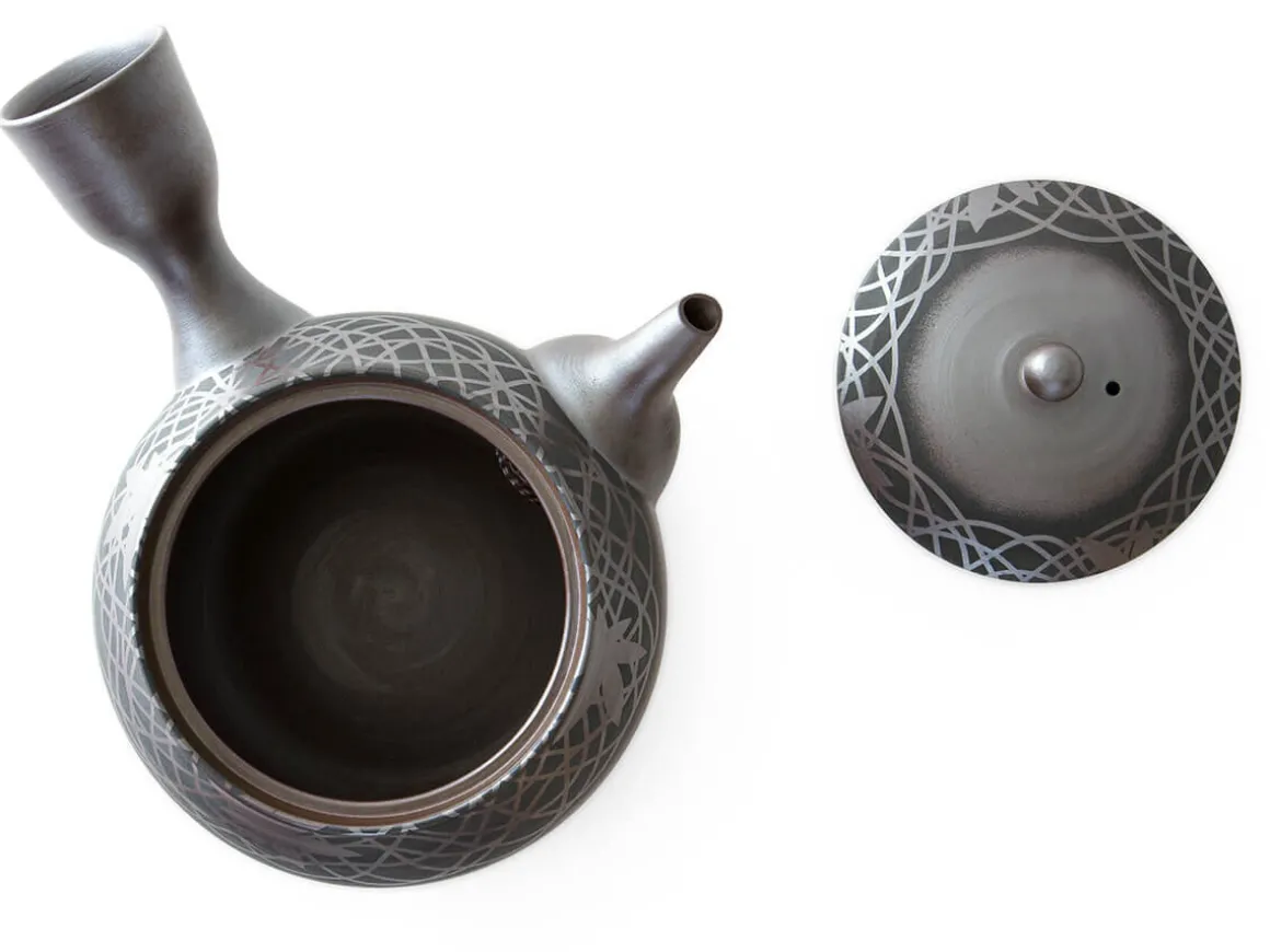 ORYOKI Japanische Teekannen|Teegeschirr*Kyusu Ryusen, Banko Yaki, 330 ml