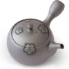 ORYOKI Japanische Teekannen|Teegeschirr*Kyusu Sakura, Banko Yaki, 350 ml