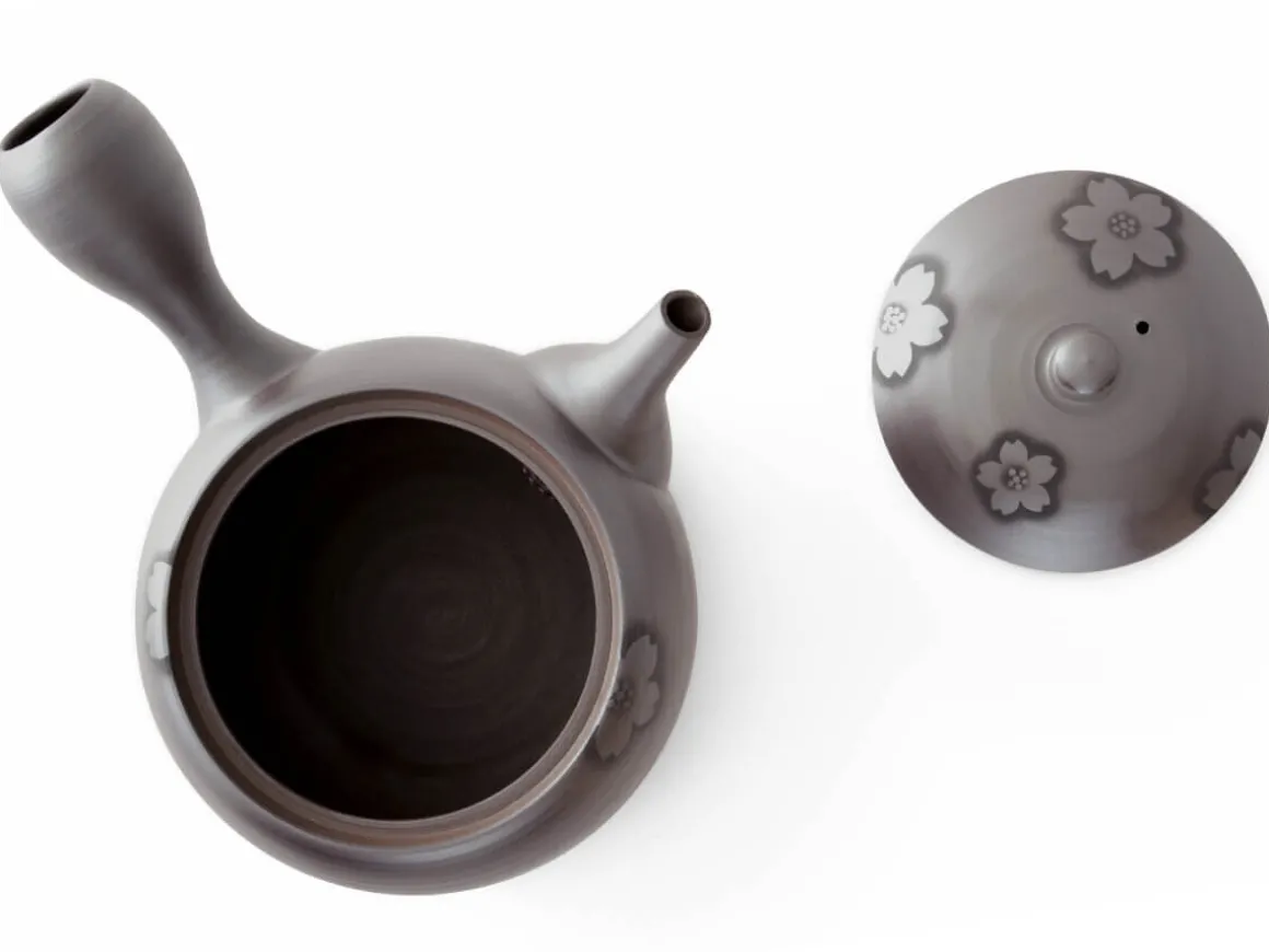 ORYOKI Japanische Teekannen|Teegeschirr*Kyusu Sakura, Banko Yaki, 350 ml