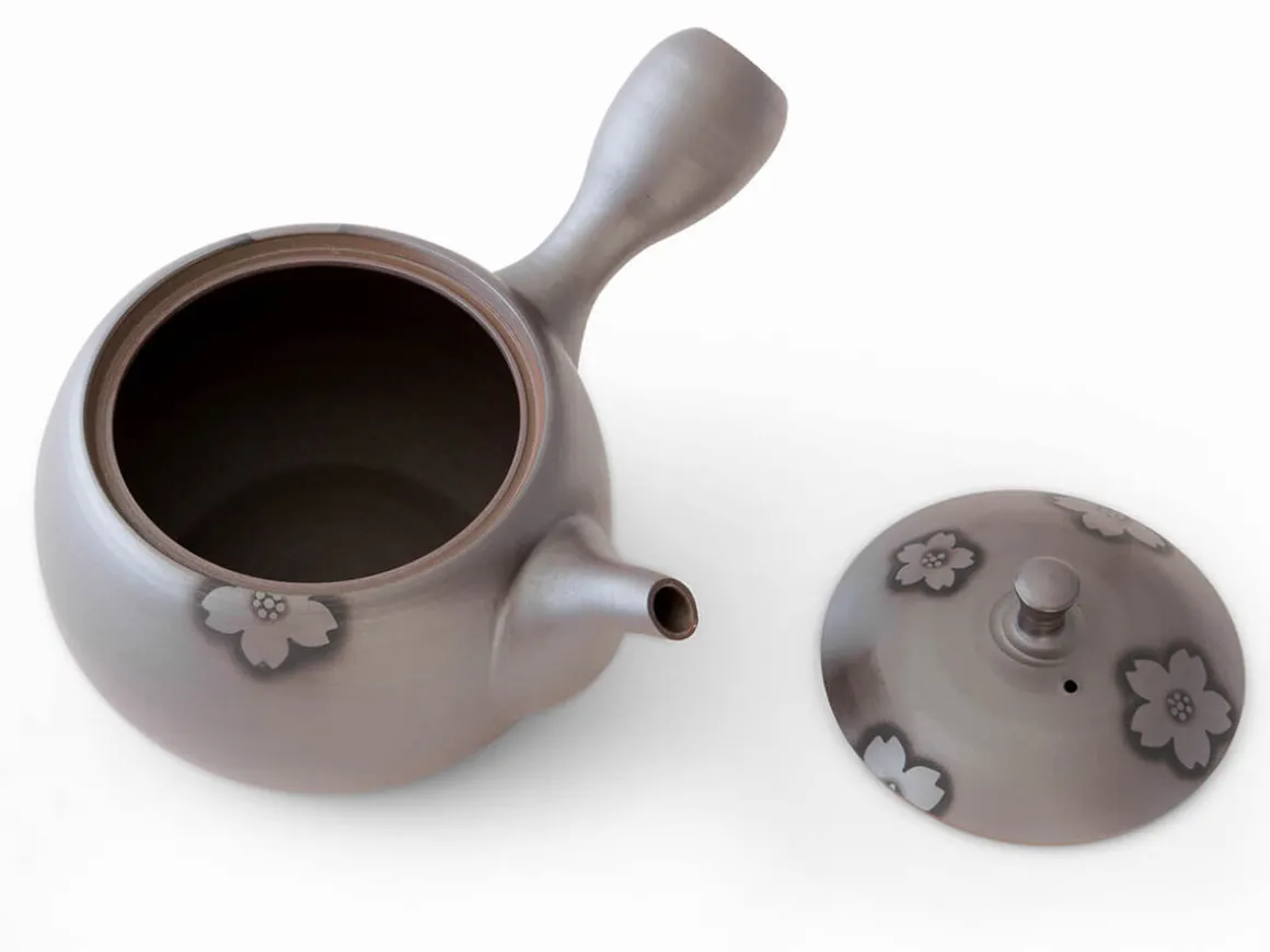 ORYOKI Japanische Teekannen|Teegeschirr*Kyusu Sakura, Banko Yaki, 350 ml