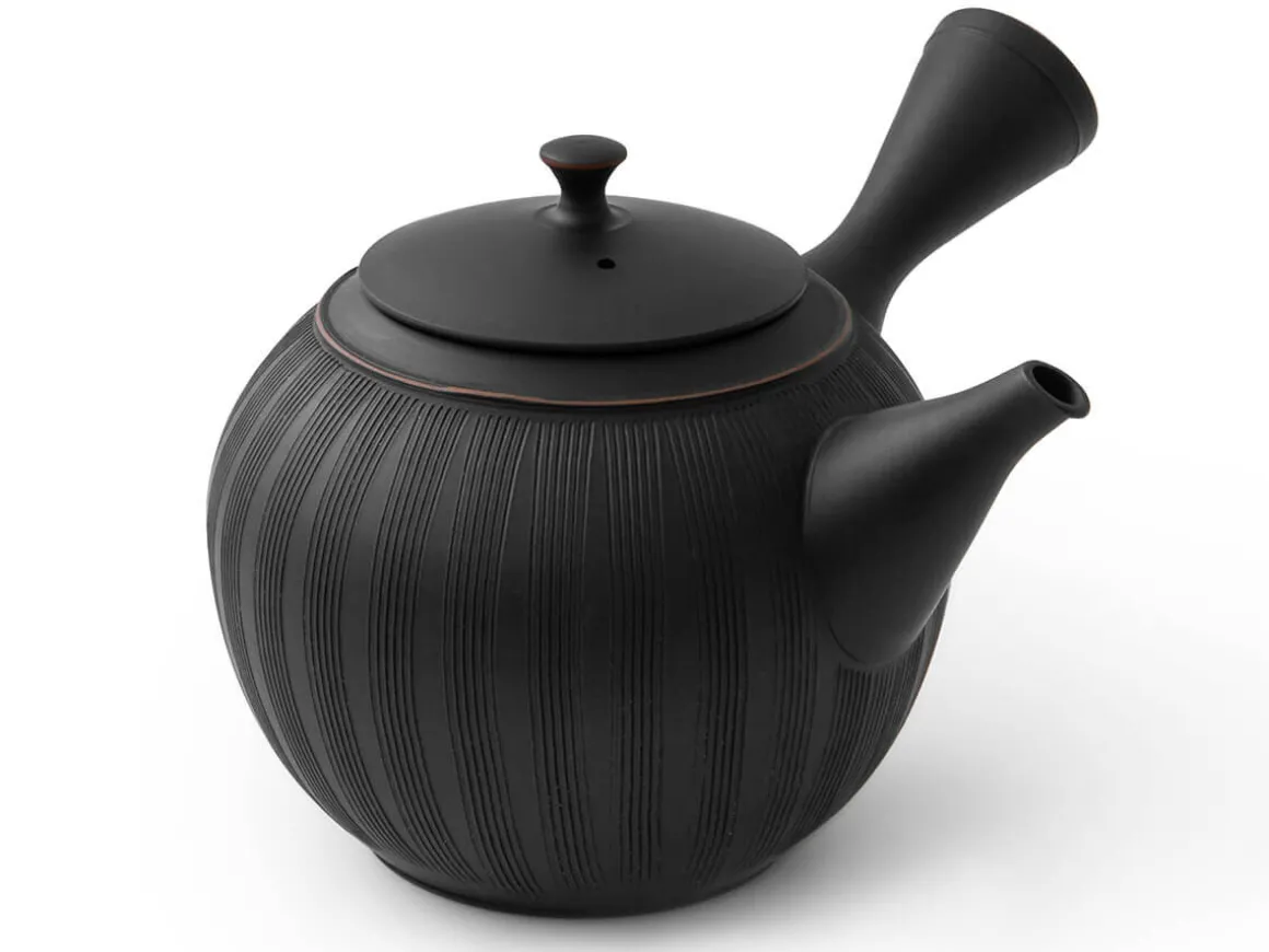 ORYOKI Japanische Teekannen|Teegeschirr*Kyusu Suichoku-sen, 360 ml, von Hiroshi Koie