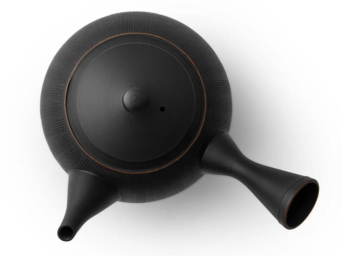 ORYOKI Japanische Teekannen|Teegeschirr*Kyusu Suichoku-sen, 360 ml, von Hiroshi Koie