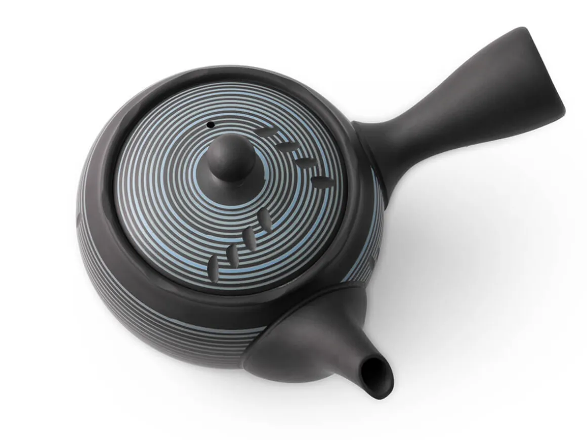 ORYOKI Japanische Teekannen|Teegeschirr*Kyusu Tati Aokusime, japanische Teekanne