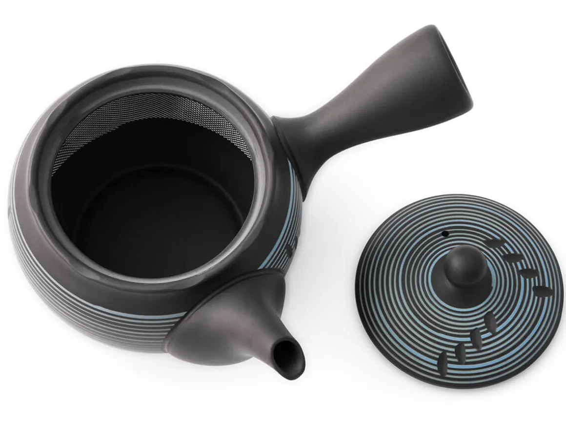 ORYOKI Japanische Teekannen|Teegeschirr*Kyusu Tati Aokusime, japanische Teekanne