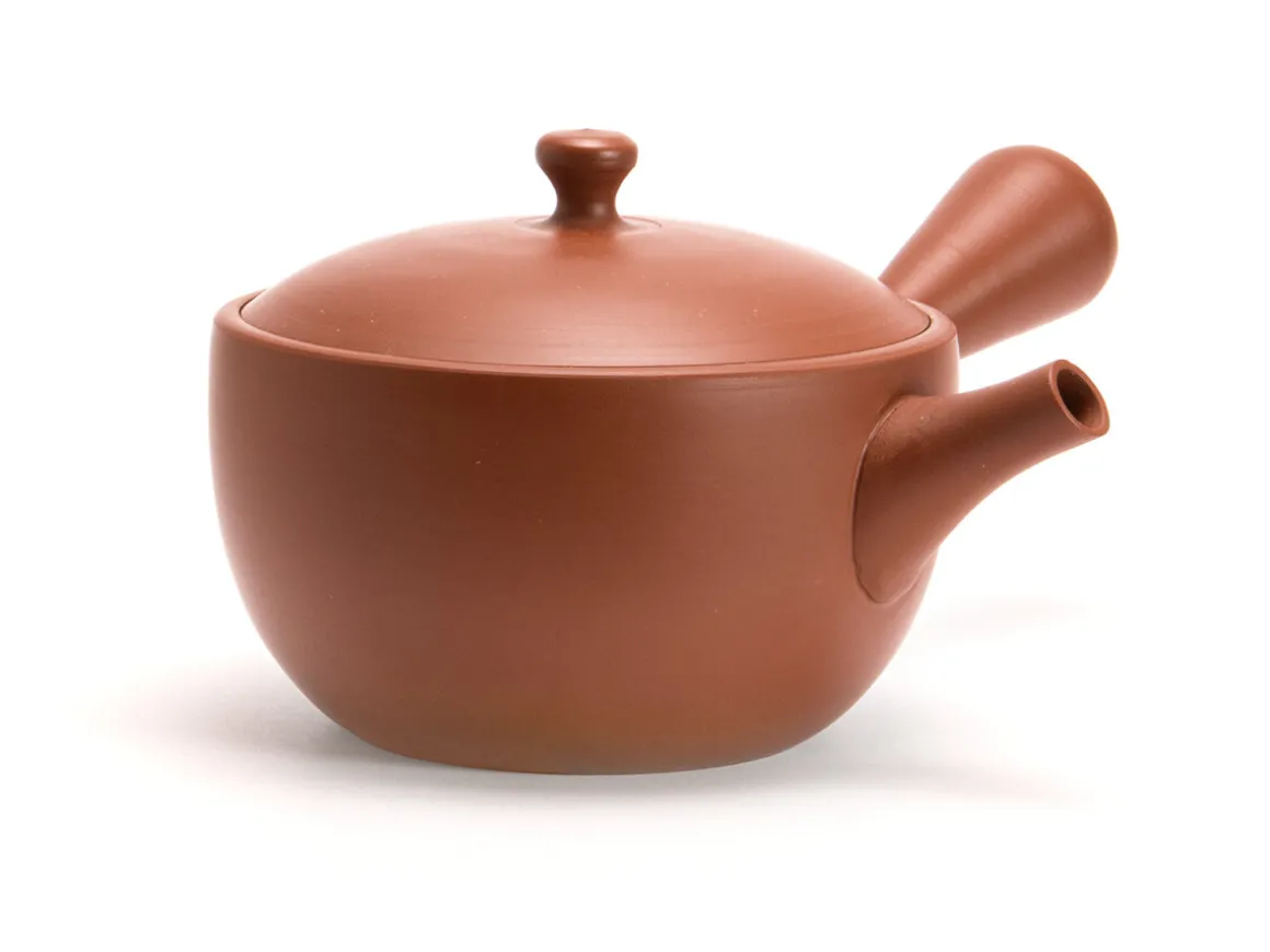 ORYOKI Japanische Teekannen|Teegeschirr*Kyusu Tokoname Chanoma S, 180 ml, Rot
