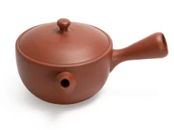 ORYOKI Japanische Teekannen|Teegeschirr*Kyusu Tokoname Chanoma S, 180 ml, Rot