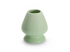 ORYOKI Matcha Besen Und Löffel*Matcha Besenständer, Kusenaoshi, hellgrün